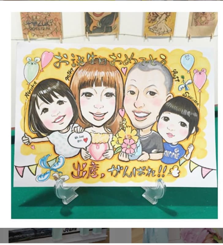 結婚式の似顔絵(デジタル)描きます ウェルカムボード用の似顔絵承ります♪ イメージ9