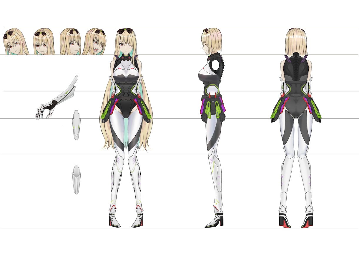 いろんなキャラ描きます ｖやゲームのキャラクターデザインほしい方 イメージ4