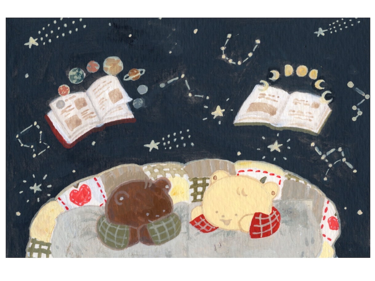 絵本のようなアナログ装画／挿絵／イラスト制作します 絵本のような物語のある世界観を大切に制作します イメージ8