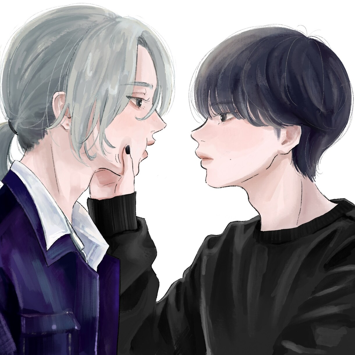 お洒落なイラストお描きします アイコンやプレゼント用にもおすすめです◎ イメージ9