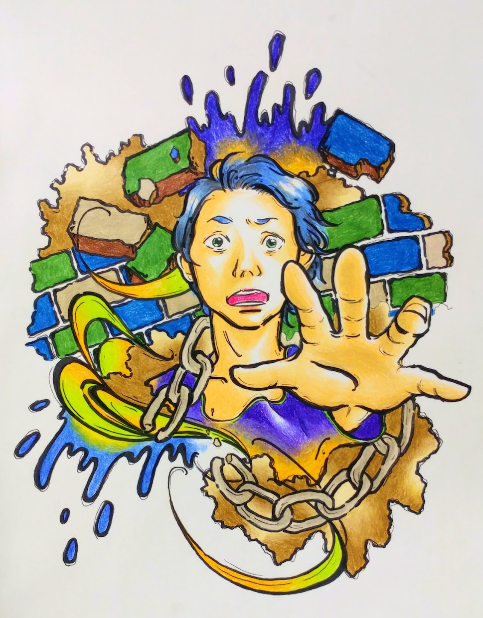 この世に１枚！あなたのイラストかきます Snsのアカウント画像、飾ったりもできる素敵なイラストです！ イメージ3