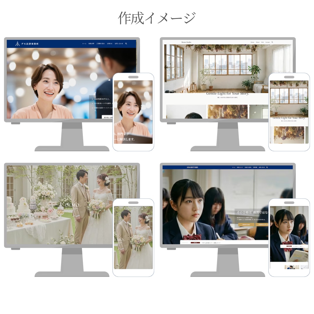 累計300超！住宅・工務店向けホームページ作ります サーバー・ドメイン取得も代行｜出品者ランク最高位プラチナ維持 イメージ5