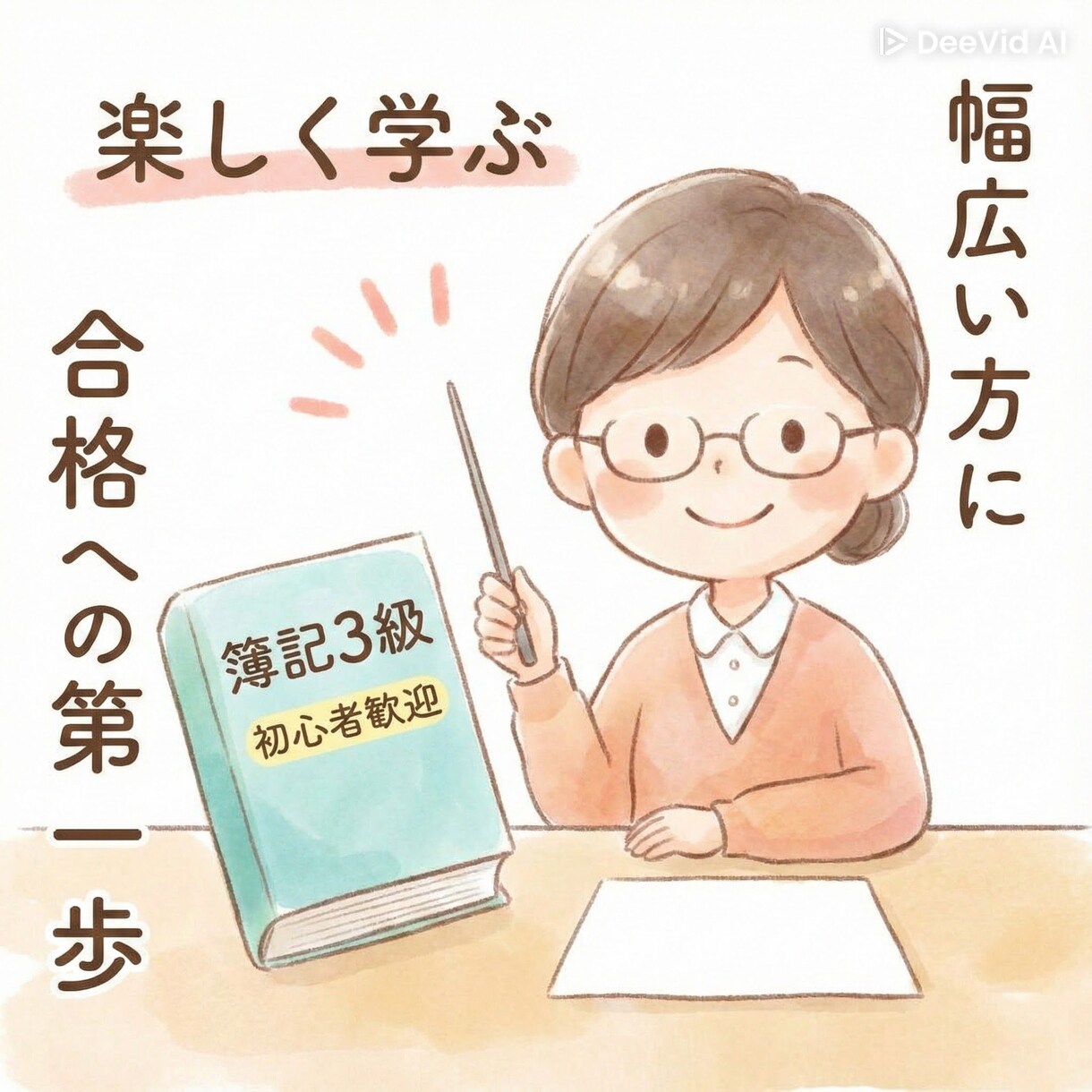 簿記3級を分かりやすく教えます 初心者でも理解できるよう丁寧に解説します イメージ1