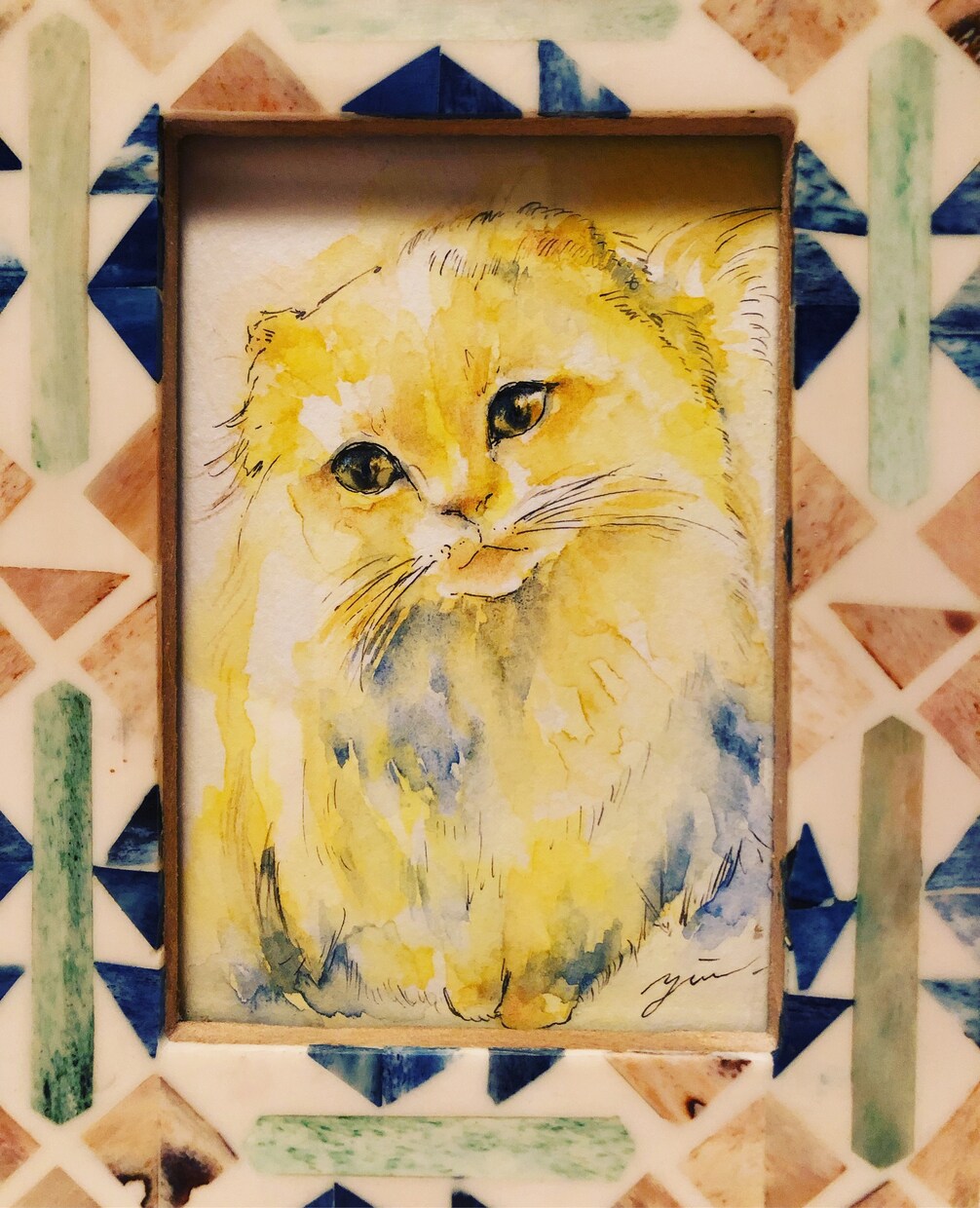 好きなモチーフをアーティスティックな水彩画にします ペン画に水彩などで着彩し、世界に一枚だけの作品をお作りします イメージ4