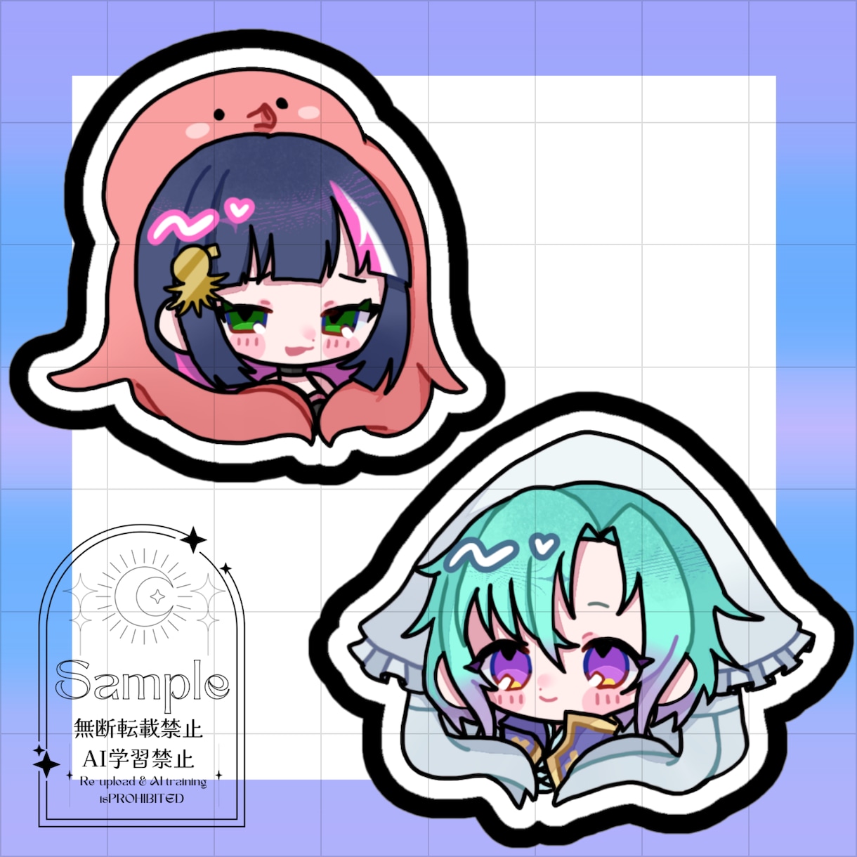 パキッとした可愛いデフォルメイラストを制作します 特徴的なデフォルメイラストが欲しい！といった方にオススメです イメージ9