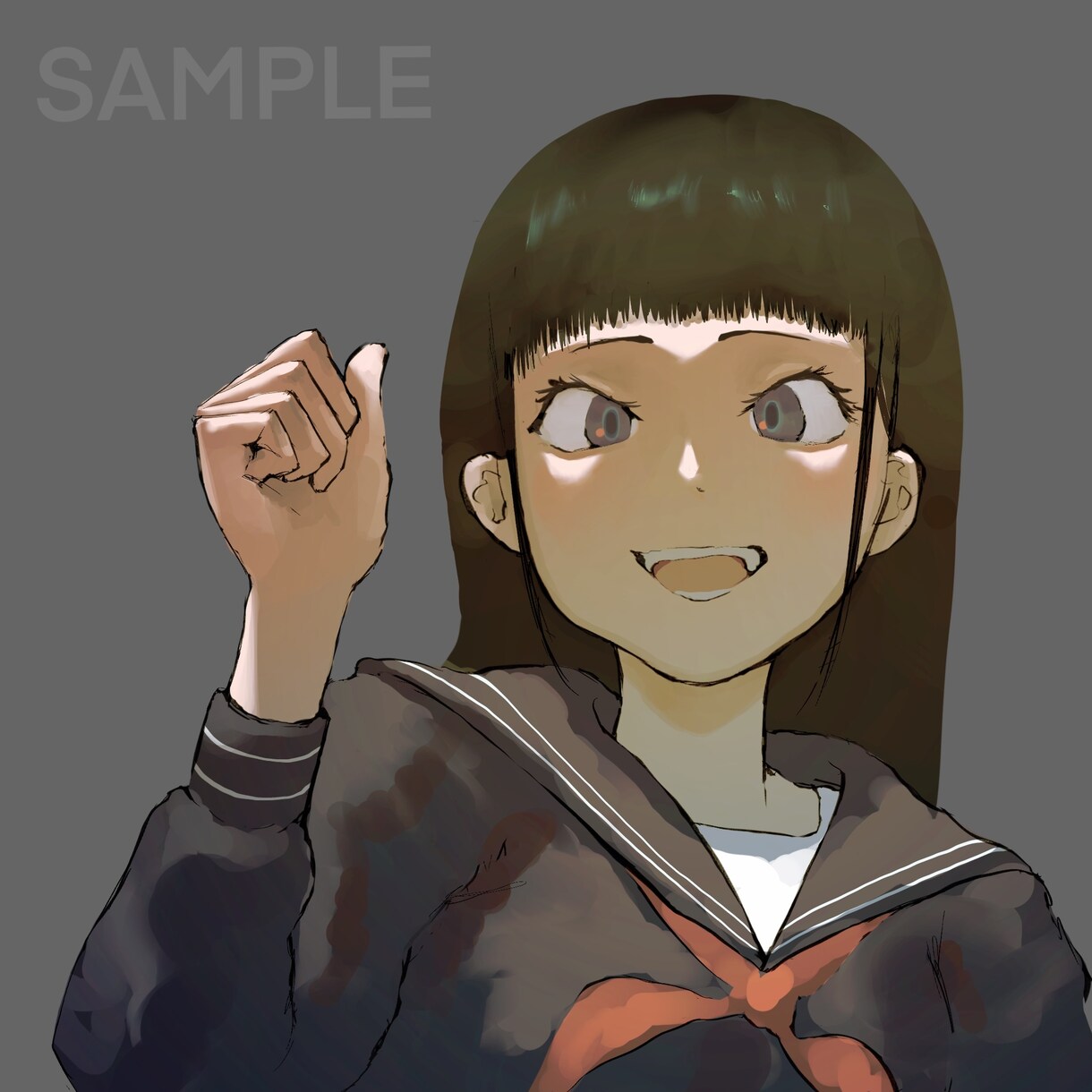 あなただけのオリジナルアイコン・ヘッダー等描きます ネットでの自分の存在をもっと個性的にアピールしませんか? イメージ1