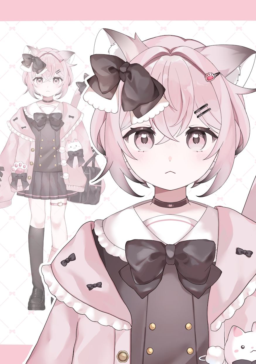 キャラデザからモデリングまで全て制作します 全ておまかせ！高クオリティのVTuberモデルを制作します イメージ2