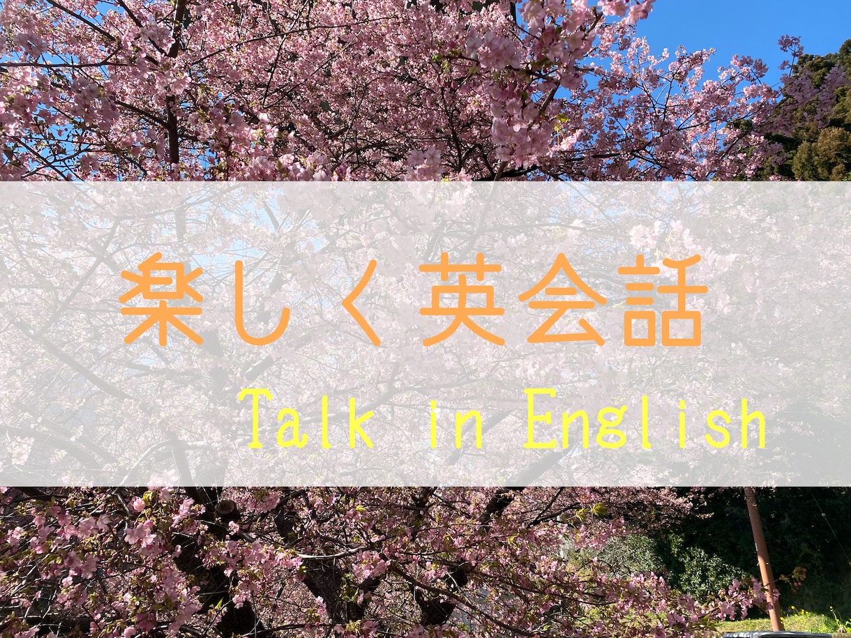 楽しく英会話ができるようサポートします ノンネイティブと気軽に英語で話しましょう。 イメージ1