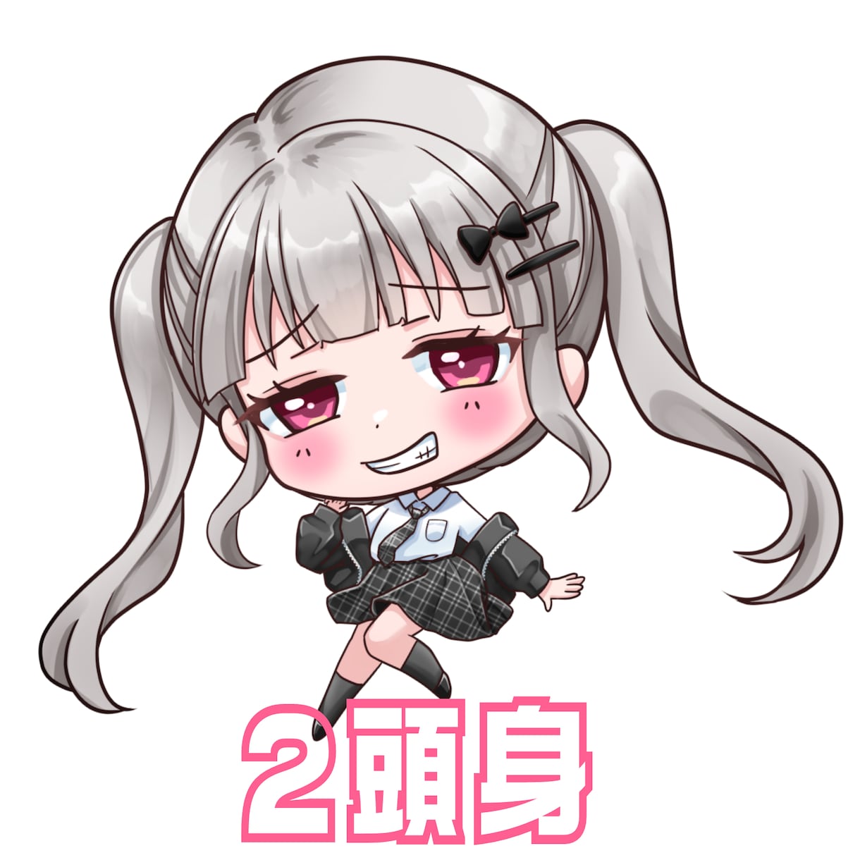 心を込めてデフォルメキャラのオーダーを承ります かわいいミニキャラのイラストはいかがですか♡ イメージ2