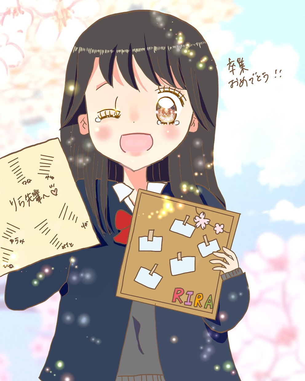 お洒落で可愛い女の子のイラストを作成します 「キュンとときめく可愛いイラスト♡」 イメージ2
