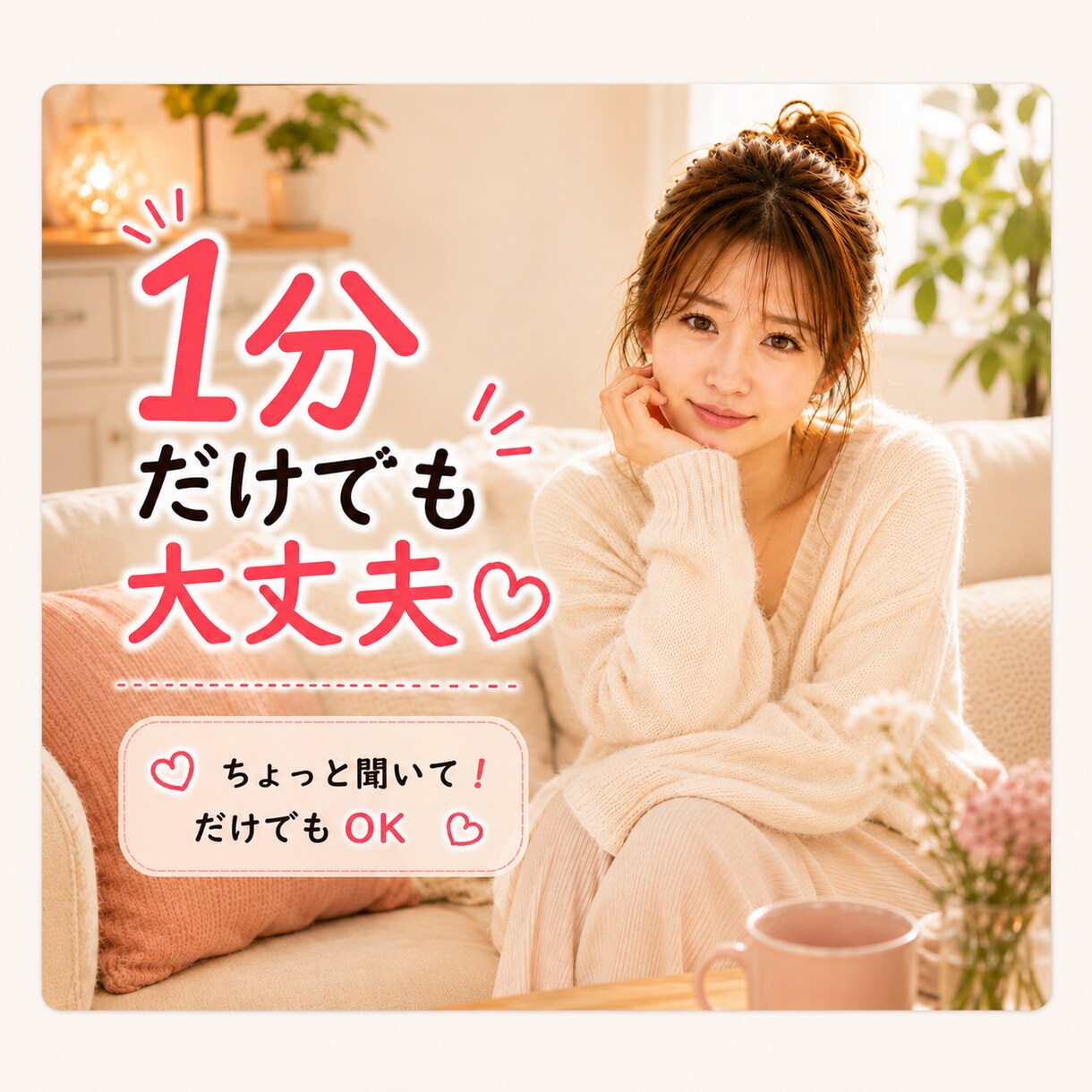 これって私が悪い？モヤモヤ全部聞きます 恋愛・夫婦・友達・職場・愚痴も言えない本音も大歓迎 イメージ2