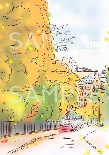 柔らかなラフ風や線画風、水彩画風イラストを描きます 人物、食べ物、風景等をやさしいイラストに。 イメージ3
