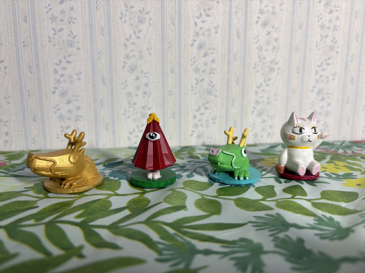 ゆるっと可愛いガチャフィギュアのモデリングします ３D制作からプリントまで！オリジナルフィギュアを作ります。 イメージ3