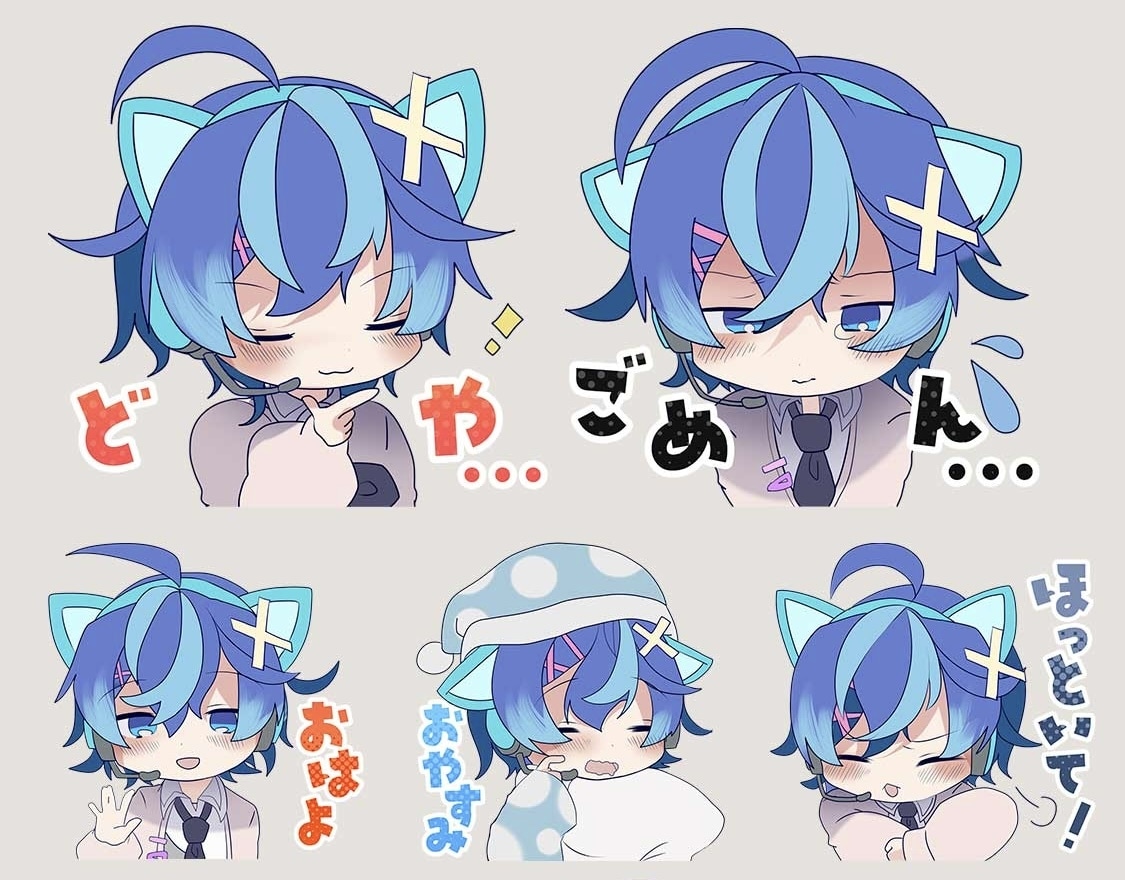 2個から受注可！可愛いスタンプ・バッジ制作致します 商用利用可！LINE・switch・YouTubeのバッジに イメージ1