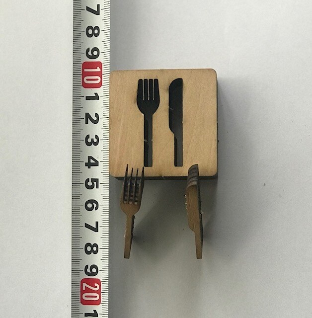 厚いもの、レーザーカッティングします オリジナルカッティングを必要とされる方は イメージ3