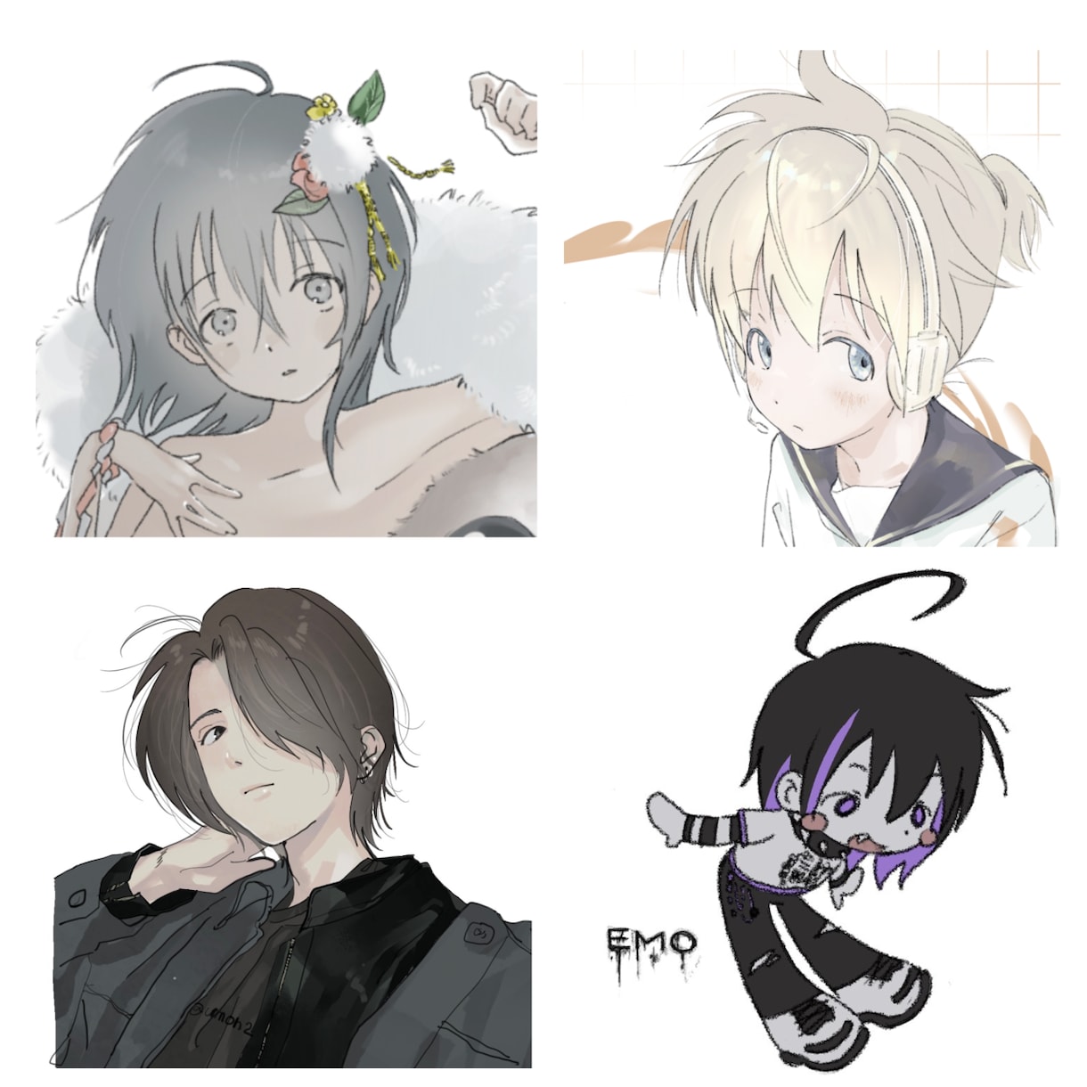 ステキなアイコンかきます かわいいカッコいい自分だけのアイコンつくりませんか イメージ2