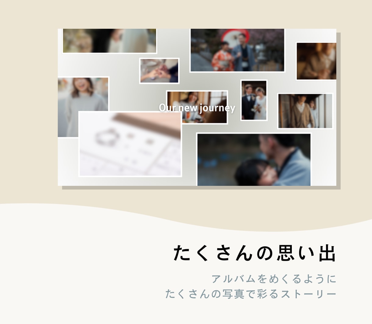 結婚式ムービー❗️自分で作れるテンプレご提供します iPhone/スマホ/PCで簡単ムービー作成！-Calm イメージ4