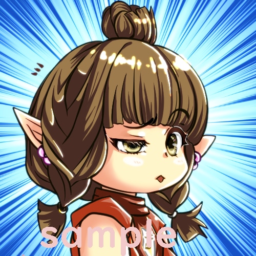 最短1日！SNS用のアイコンを作成いたします ご希望のSNSアイコン描きます！ イメージ9