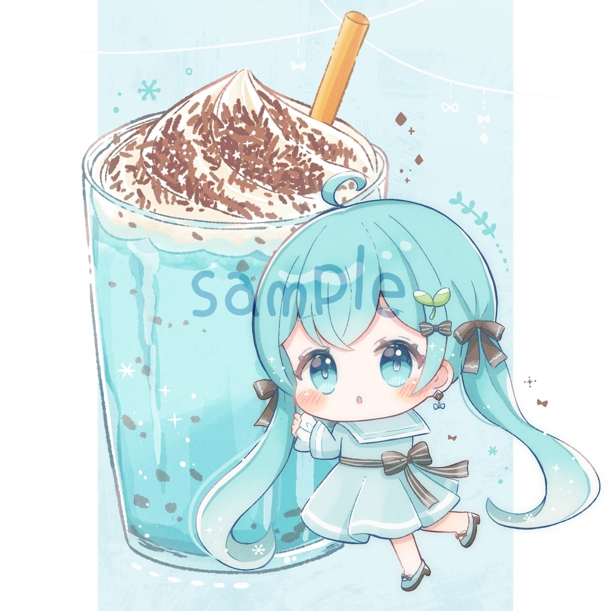 お試し価格で商用無料のちびキャラ描きます ✨ご新規様限定✨お手頃価格でご依頼をお試ししたい方に…！ イメージ1