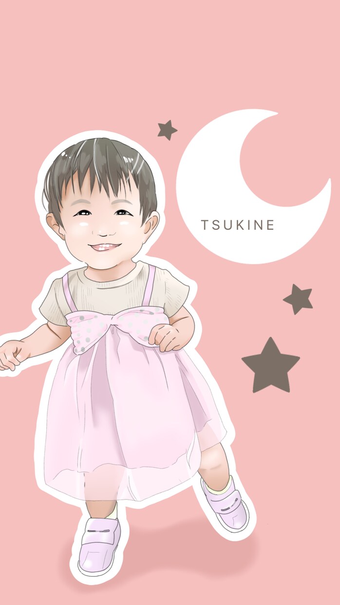 似顔絵★優しい使いやすいイラスト描きます 優しい雰囲気の人物画♡お写真お気軽にお送りください♡ イメージ5