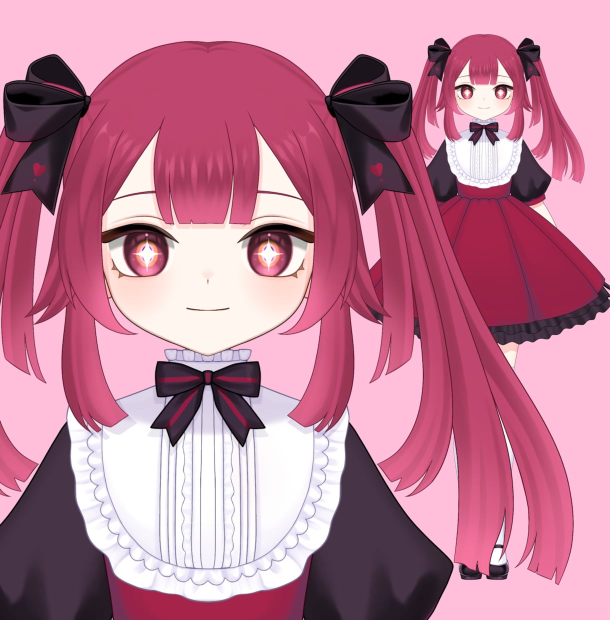 2件限定特価！VTuber一括制作いたします かわいいデザインと綺麗な動き！表情差分４種つき！ イメージ5