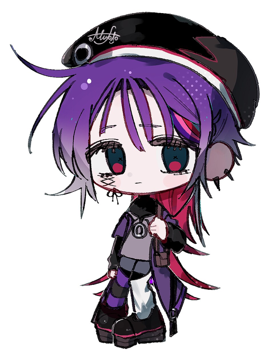 かわいい2頭身のミニキャライラストを描きます アイコンやスタンプに使用できるミニキャライラストを描きます！ イメージ8