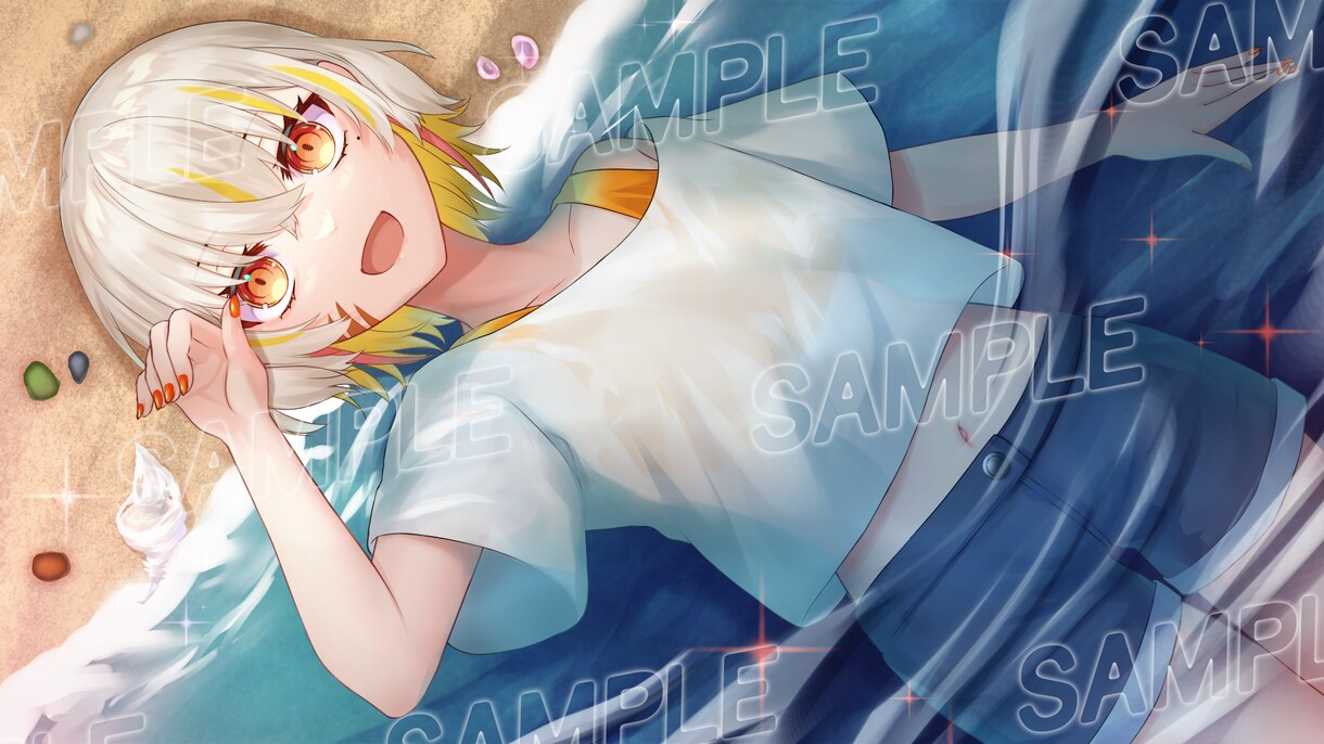 商用利用可！可愛い一枚絵/人物イラスト制作します Vtuberさん配信者さんに！あなただけのオリジナルイラスト イメージ5