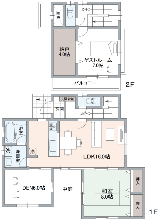 間取り図（手書き風も可）を作成します 見やすく綺麗な間取り図を作成します。チラシ・マイソクにもOK イメージ6