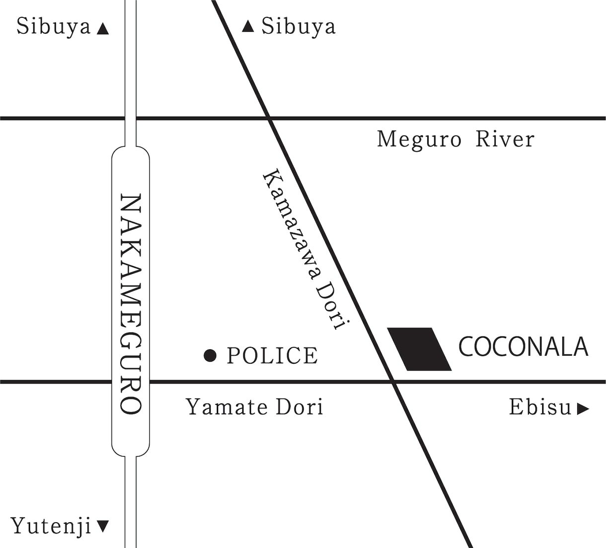 チラシやHPに入れる周辺地図を作成いたします ご利用目的に合わせて様々なテイストで対応します イメージ3