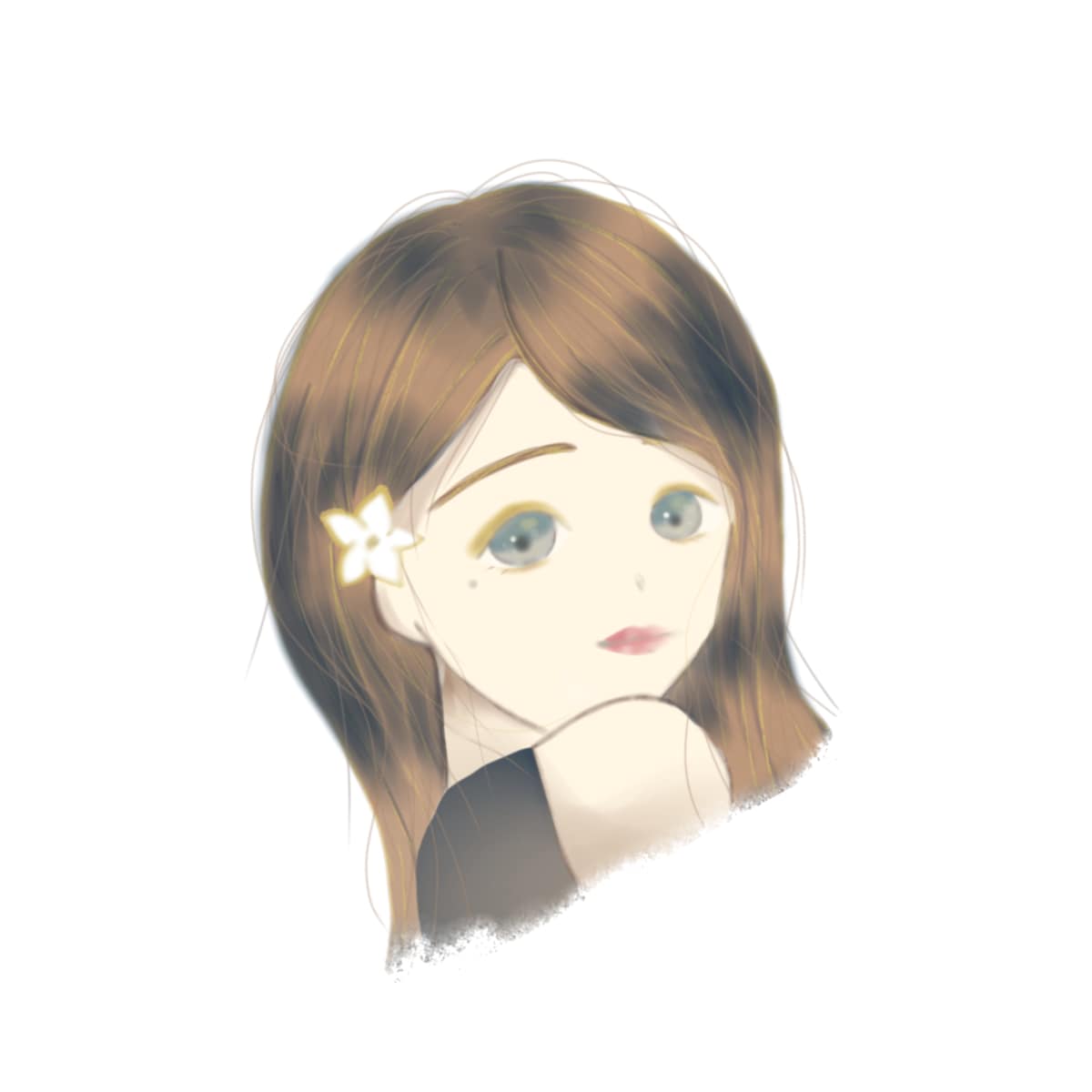 少しのデフォルメと柔らかな線で似顔絵を描きます 独自の色合いが目を惹きます。アイコンにも◎ イメージ4