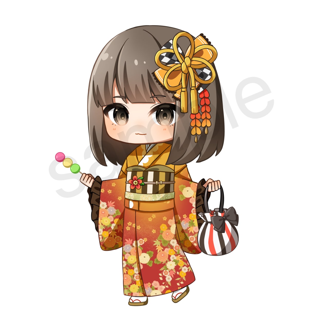 可愛いミニキャラ描きます グッズ、アイコンなどに使えるミニキャラを描きます！ イメージ5
