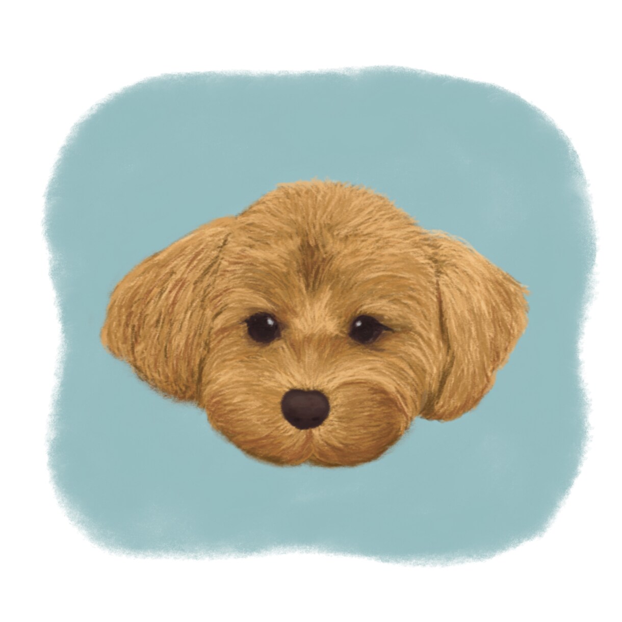 思い出に残る心温まるペットちゃんのイラスト描きます 写真とはまた違うほんわか可愛い温かみのあるイラストです イメージ4