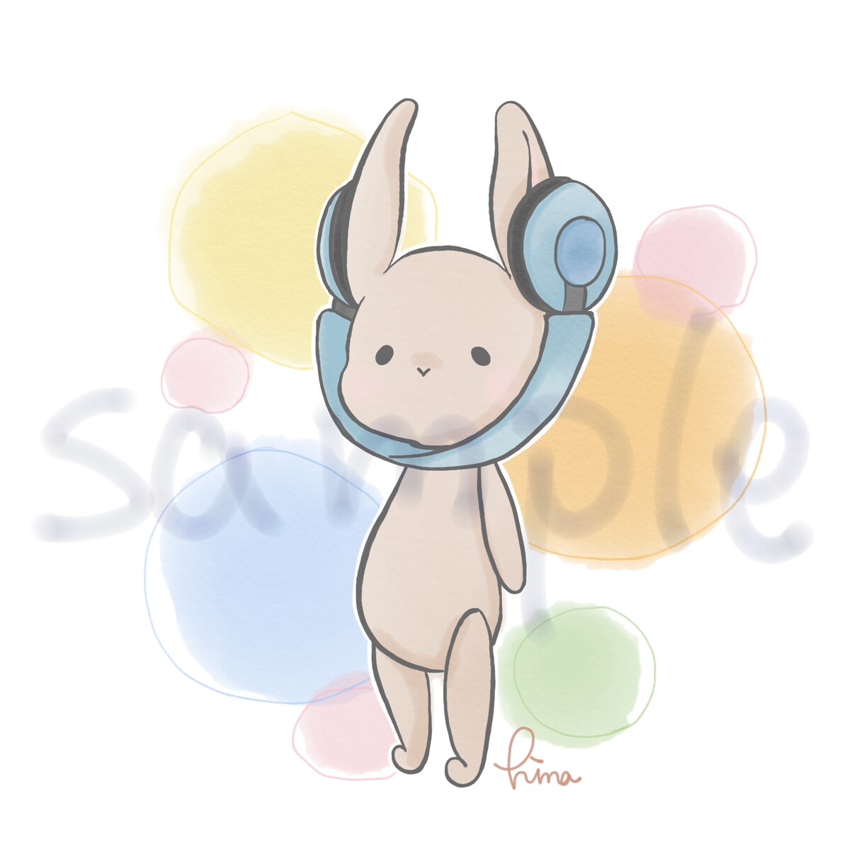 イラスト描きます オリジナルキャラクターで癒しをお届けします イメージ3