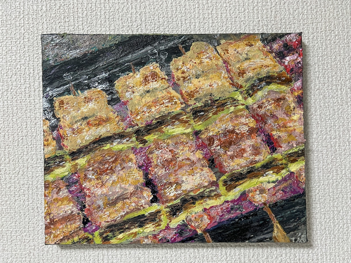 あなたの好きをオーダーメイド（F4サイズ）にします アクリル画の原画　333mm×242mm イメージ3