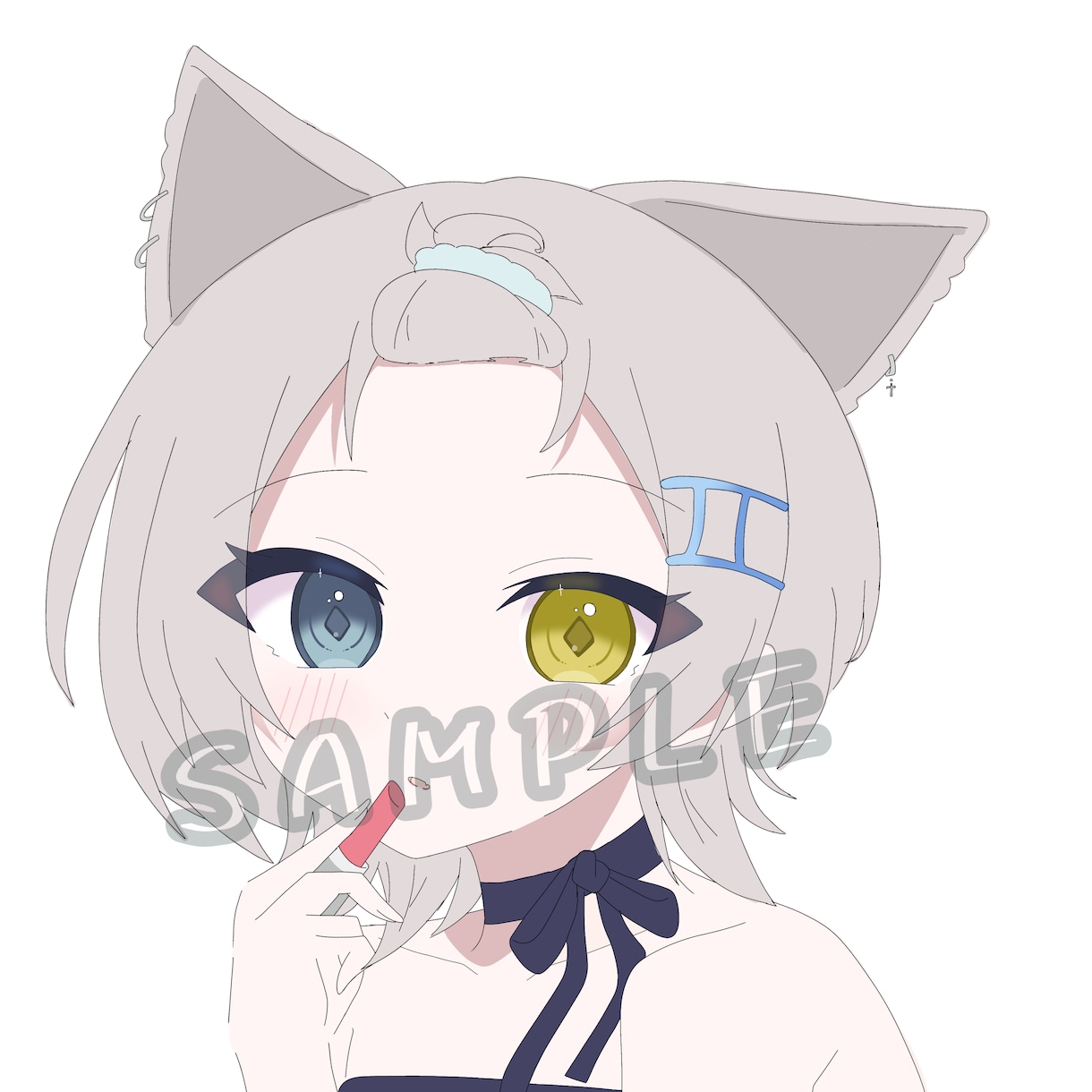 商品利用（可）カワイイ系を描きます アイコンイラスト、配信サムネ用にも◎ イメージ1