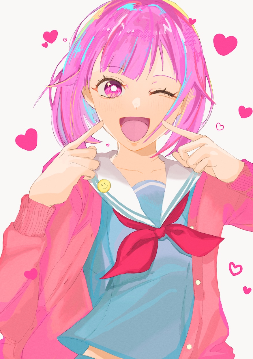 最短1週間　カラフルでかわいいアイコン描きます 女の子希望の方向け！　※商用可 イメージ1