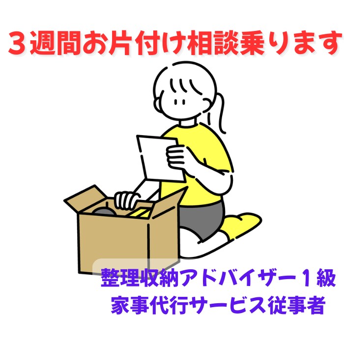 ３週間、家の片付け相談承ります 子どもが散らかしてもスッキリ暮らせる家を目指しませんか？ イメージ1