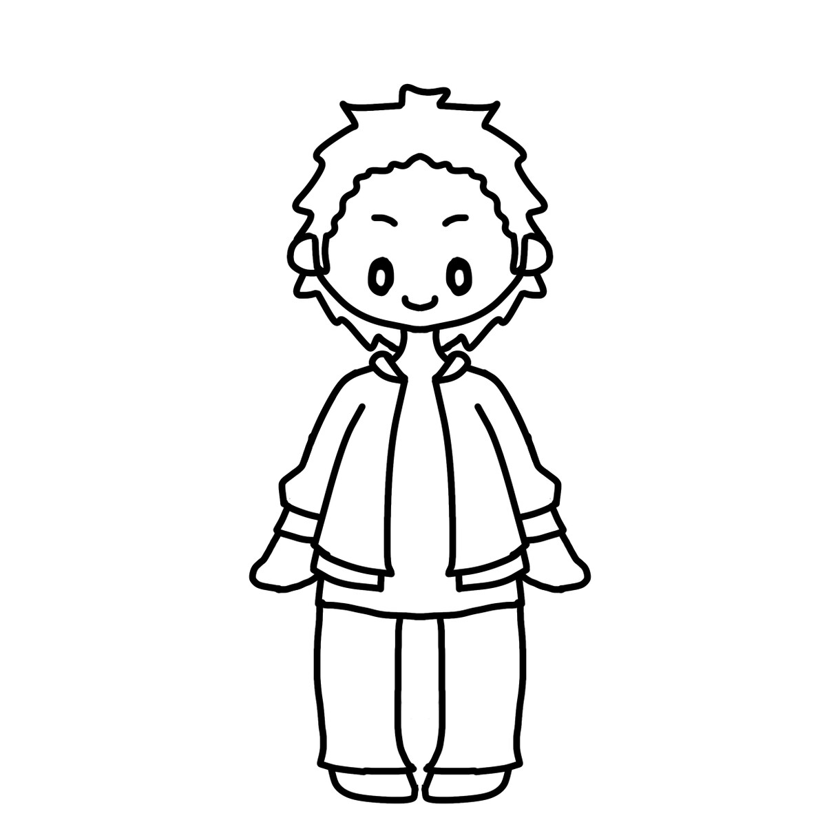 ほっこり手描き調♡アイコンイラスト制作します ¥1500〜修正無制限！ゆるかわ手描き調でお子様にも！ イメージ3