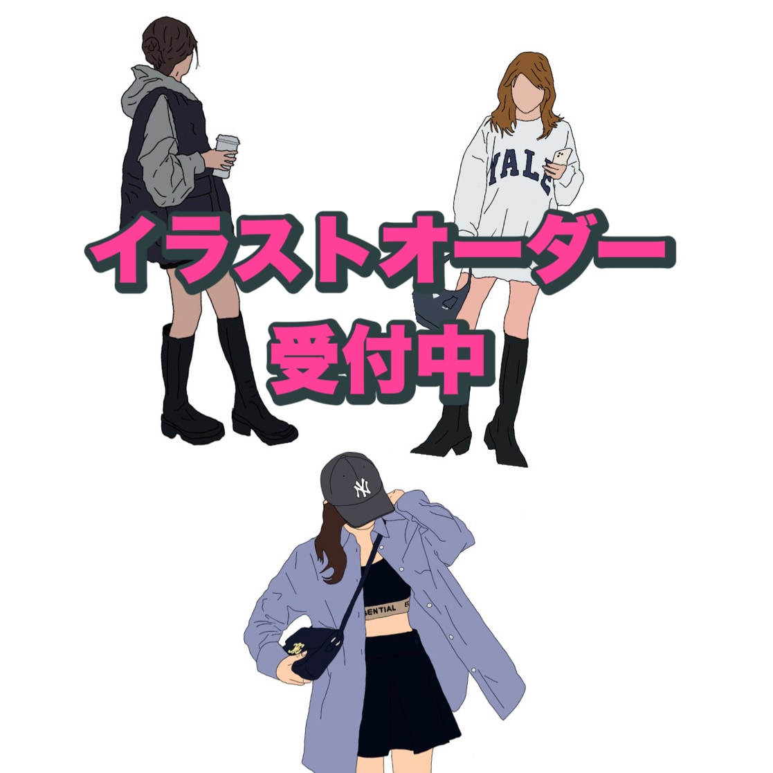あなただけの“特別な一枚“を心を込めて描きます ご希望の人物をもとに世界に一枚だけのステッカーを作ります‼︎ イメージ1