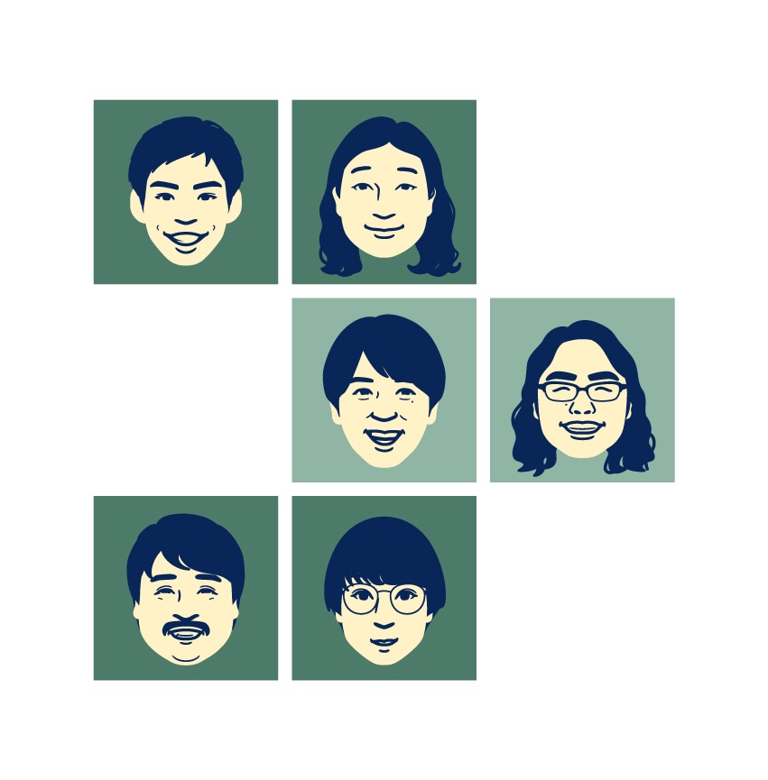 なんとなく似てるレトロでシンプルな似顔絵描きます 懐かしくて新しい。ほんのり昭和テイストのやさしい似顔絵 イメージ9