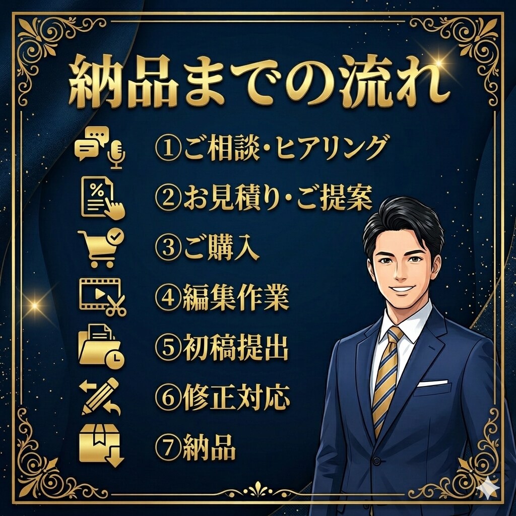 ショート動画編集 ｜ SNS向けに世界観を整えます 伝わる構成と見やすさにこだわった編集を行います イメージ6