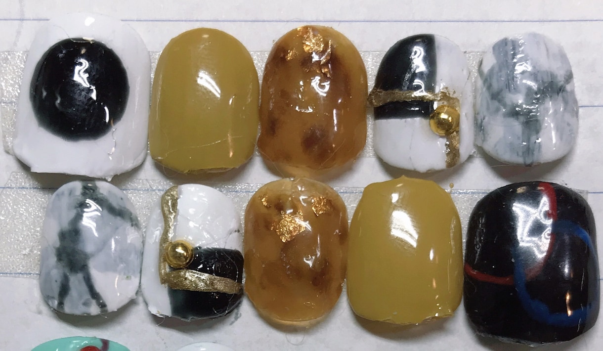 推しネイル・推しイメージネイル作ります 普段使いも可能な推しをモチーフにした推しネイルを作ります！ イメージ3