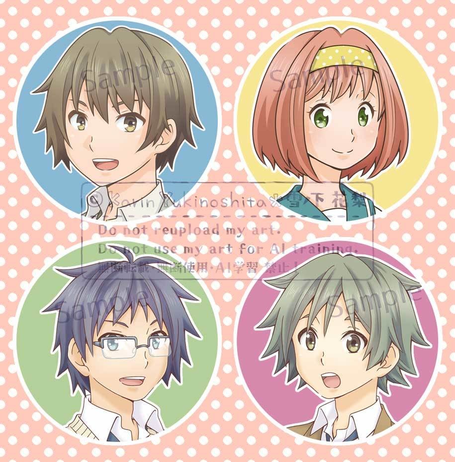 キャラクターアイコンを制作致します 商用可◆SNS・ブログ・webサイト等のアイコンに！ イメージ4
