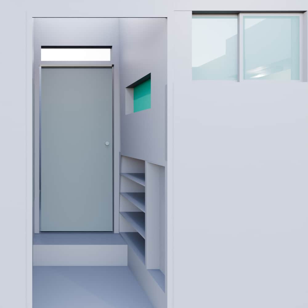 間取り図から賃貸募集用の内観パースを作成します 物件の魅力をわかりやすく可視化し、募集資料やリフォーム提案に イメージ2