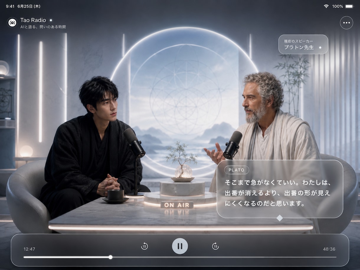 記事・資料をAIキャスター2人の動画ラジオにします note・PDF・社内資料をAI動画ラジオにします イメージ1