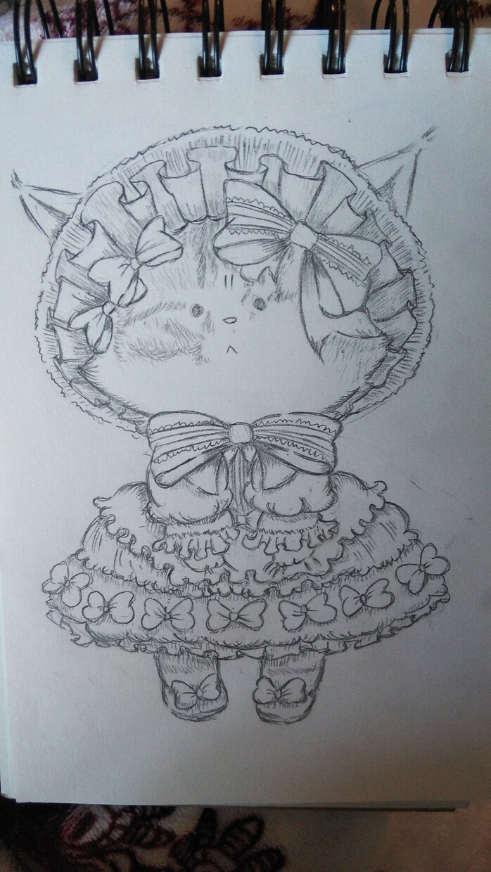 猫のイラスト描ます あなたのお家の猫のイラスト描きます。 イメージ1