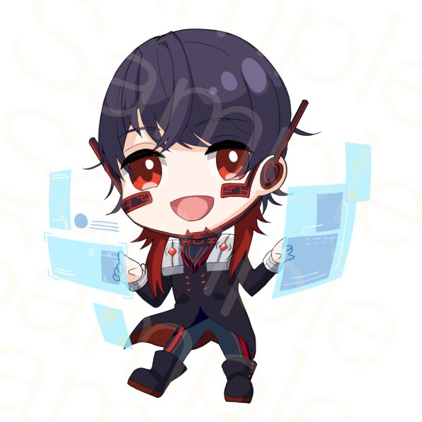 アイコン、挿絵、Vtuberデザイン描きます 別サイトでの実績多数！丁寧にあなたの好みを引き出します！ イメージ4