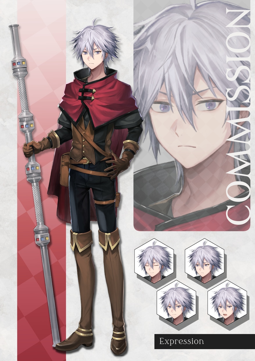 カッコイイ・可愛い男性キャラのイラスト描きます 個性豊かな温かみのあるキャラクターイラスト イメージ3
