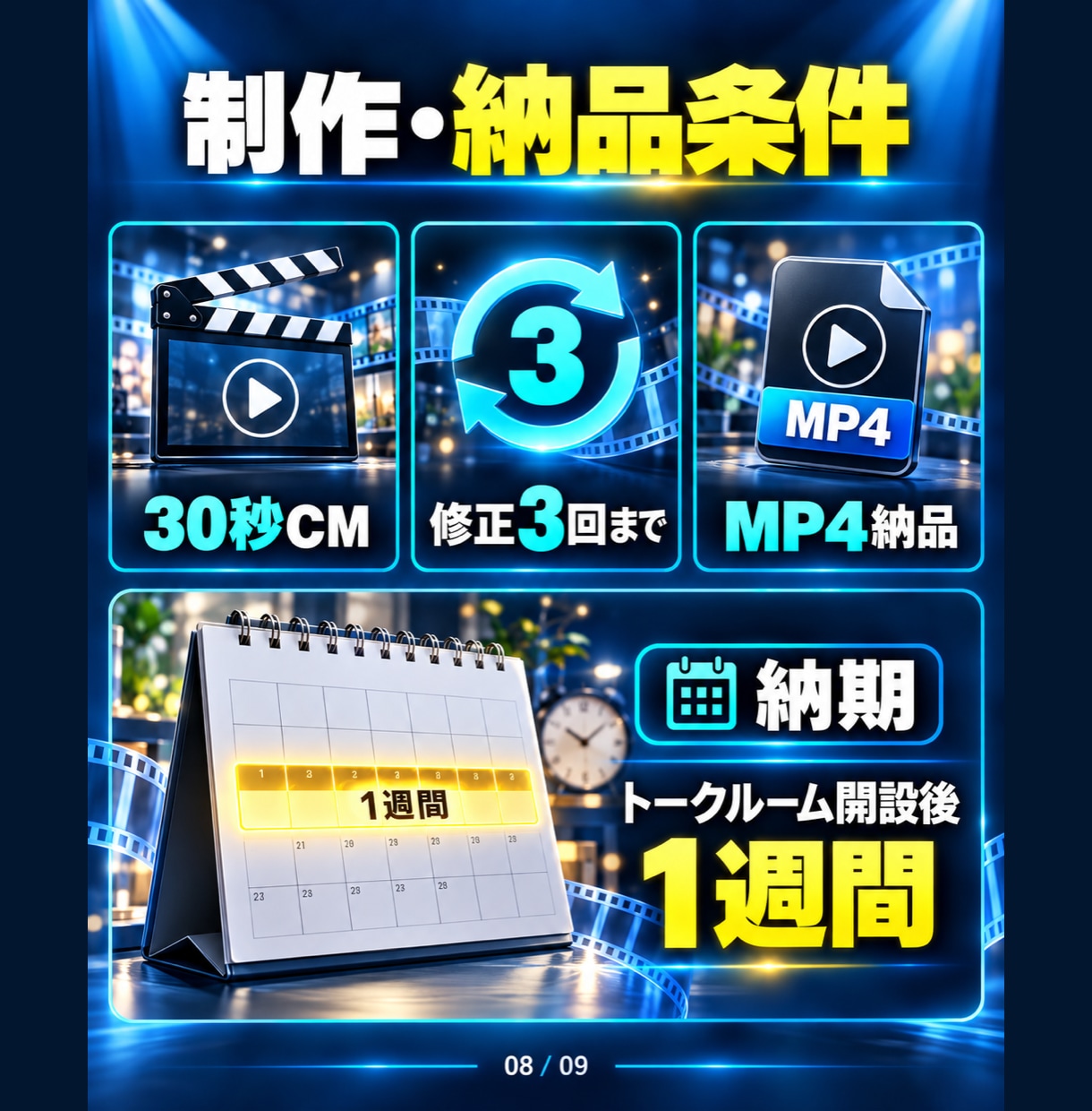 商品の魅力が伝わる広告動画を制作します 伝えたい魅力を整理し、短い動画で分かりやすく イメージ8
