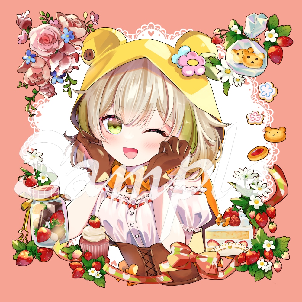 キャラデザ、立ち絵、サムネ等イラスト描きます お菓子と花と凝った衣装を描くのが好きです イメージ5